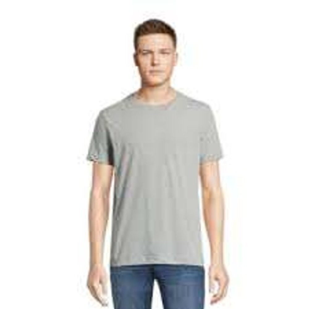 Tommy Bahama Mens Heather Grey Crew Neck Short Sleeve T-Shirt Size Large